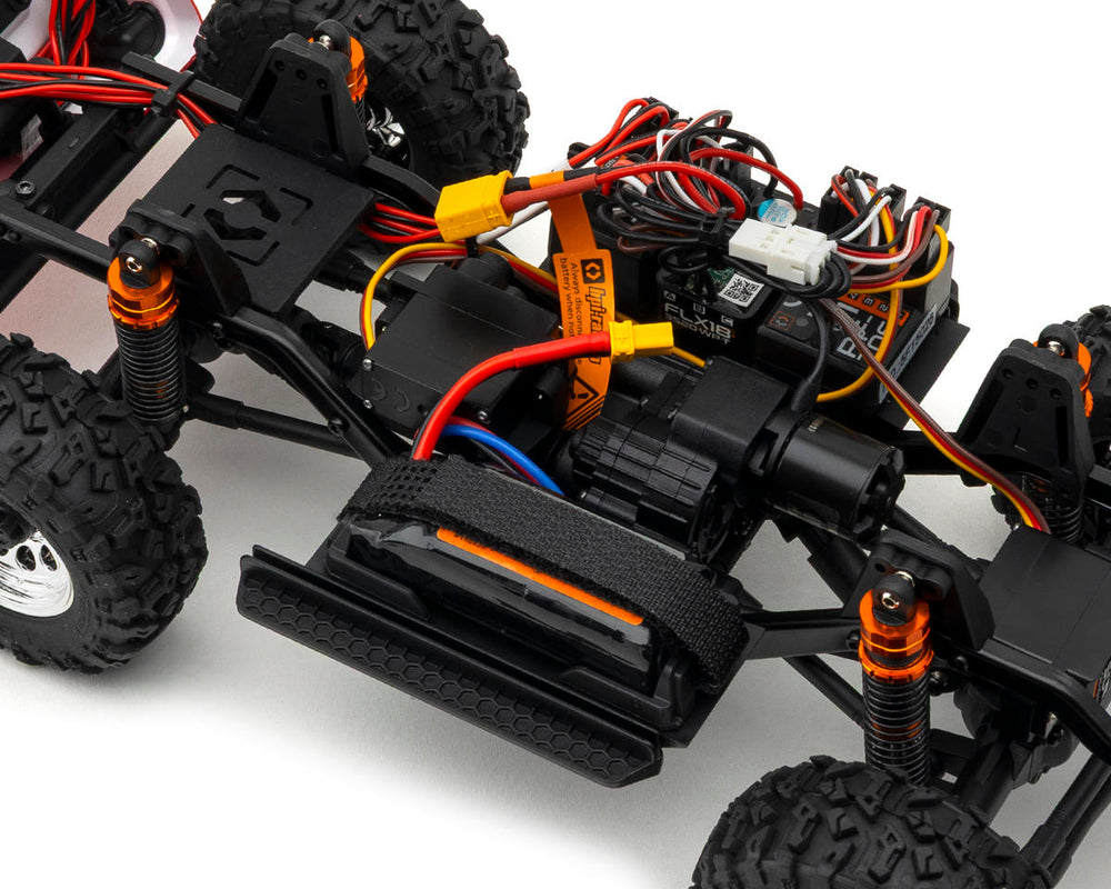 HPI Venture18 Flux 1985 Toyota Hilux SR5 1/18 RTR 4WD Brushless Rock Crawler (Red) w/2.4GHz Radio, Battery & Charger (ONLINE ORDER ONLY)