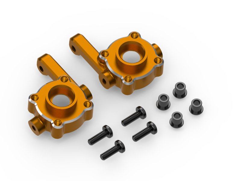 HPI Racing Aluminum Steering Spindle Set (Orange), for Venture18 161146 (ONLINE ORDER ONLY)
