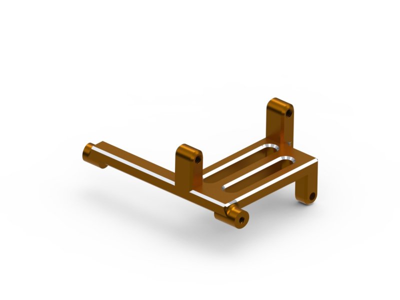 HPI Racing Aluminum Shift Servo Mount (Orange), for Venture18 161148 (ONLINE ORDER ONLY)