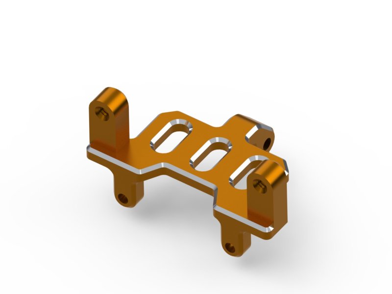 HPI Racing Aluminum Steering Servo Mount (Orange), for Venture18 161156 (ONLINE ORDER ONLY)