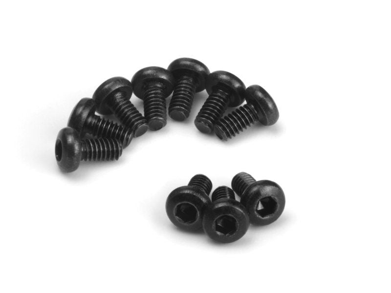 HPI Racing Button Head Screw M2x4mm (Hex Socket/10pcs) 161180 (ONLINE ORDER ONLY)