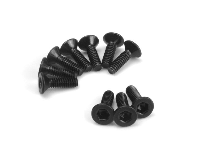 HPI Racing Flat Head Screw M1.7x6mm (Hex Socket/10pcs) 161186 (ONLINE ORDER ONLY)