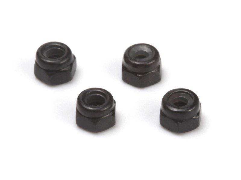 HPI Racing Lock Nut M2 (Black/4pcs)  161187 (ONLINE ORDER ONLY)