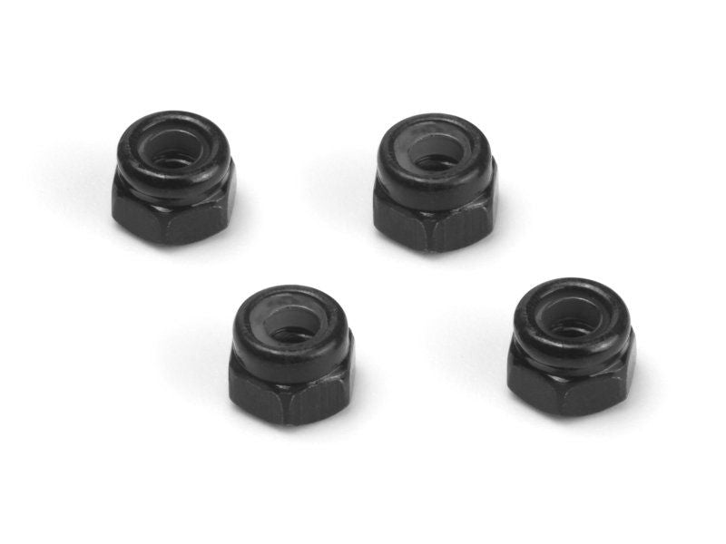 HPI Racing Lock Nut M2.5 (Black/4pcs)  161188 (ONLINE ORDER ONLY)