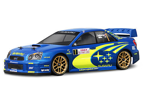 HPI Racing Subaru Impreza WRC 2004 Body 190mm WB255mm (ONLINE ORDER ONLY)