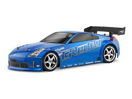 HPI Racing Nissan 350Z Greddy Twin Turbo Body 190mm (ONLINE ORDER ONLY)