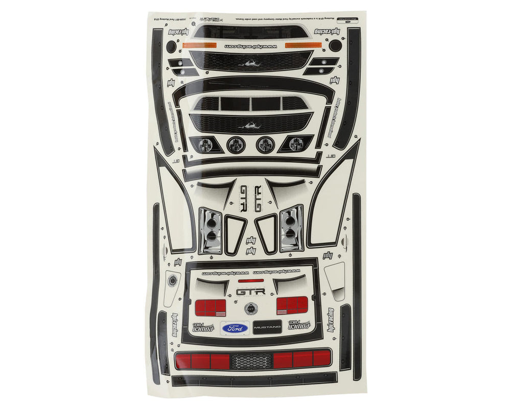 HPI Racing Ford Mustang GT-R Body 200mm (Clear) WB255mm (ONLINE ORDER ONLY)