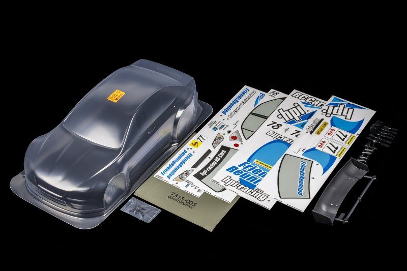 HPI Racing Lexus IS200 BTCC Clear Body (200mm) 17516 (ONLINE ORDER ONLY)