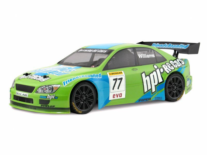 HPI Racing Lexus IS200 BTCC Clear Body (200mm) 17516 (ONLINE ORDER ONLY)