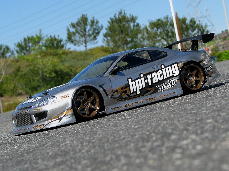 HPI Racing Nissan Silvia Clear Body Only (S15) 200mm (ONLINE ORDER ONLY)