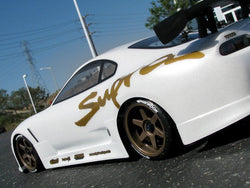 HPI Racing Toyota Supra Aero Body (200mm) Clear 17539 (ONLINE ORDER ONLY)