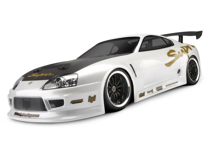 HPI Racing Toyota Supra Aero Body (200mm) Clear 17539 (ONLINE ORDER ONLY)