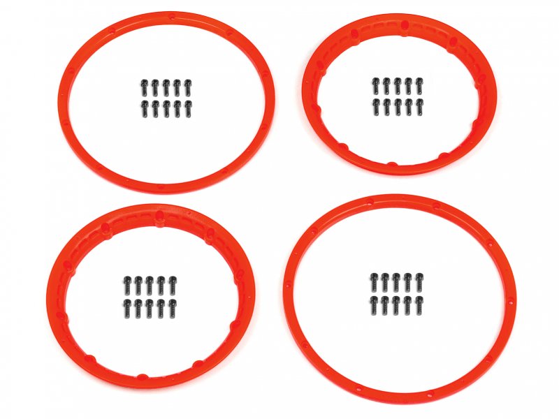 HPI Racing Heavy Duty Wheel Bead Lock Rings (Red/For 2 Wheels 3275 (ONLINE ORDER ONLY)