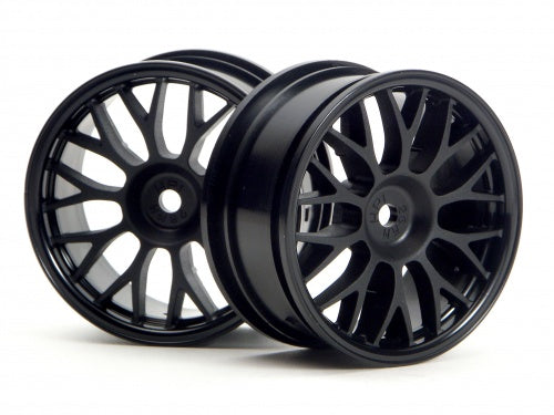 HPI Racing Mesh Wheel 26mm Black 1mm Offset (ONLINE ORDER ONLY)