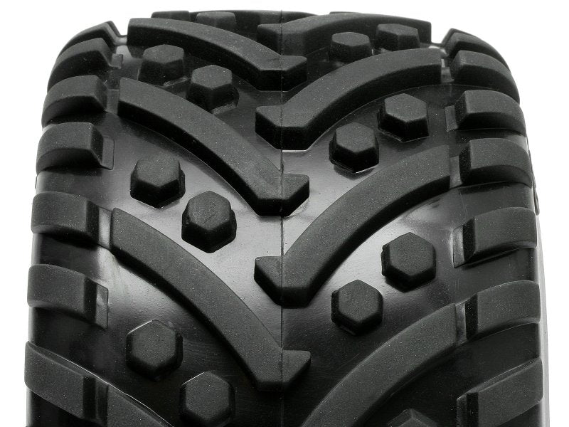 HPI Racing Mounted Goliath Tire 178X97mm on Blast Wheel Chrome Savage X (ONLINE ORDER ONLY)