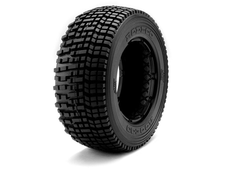HPI Racing Rodeo Tire (White/Baja 5SC/T/Rear/2pcs) 67867 (ONLINE ORDER ONLY)
