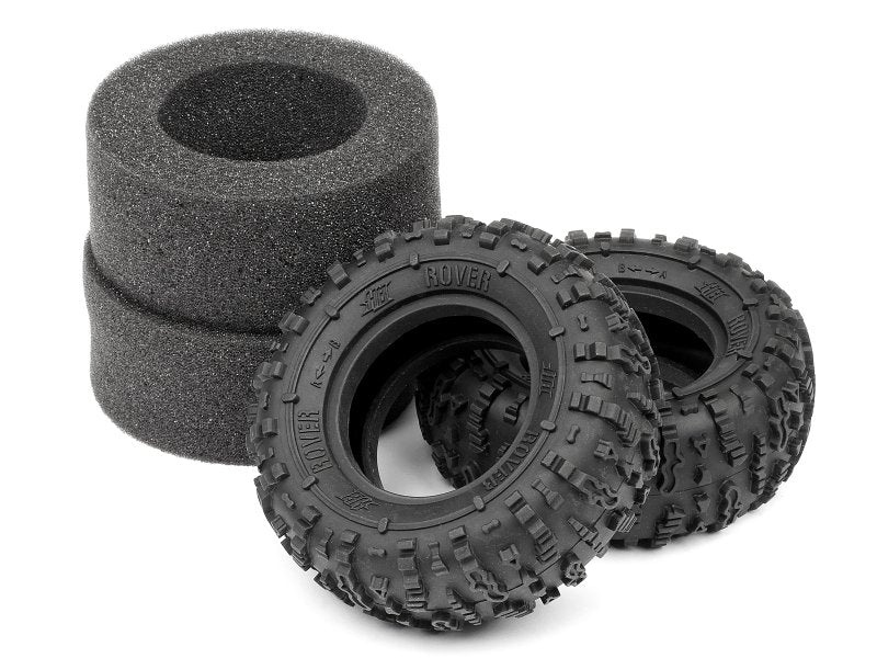 HPI Racing Rover 1.9 Tire Red (2pcs) (ONLINE ORDER ONLY)