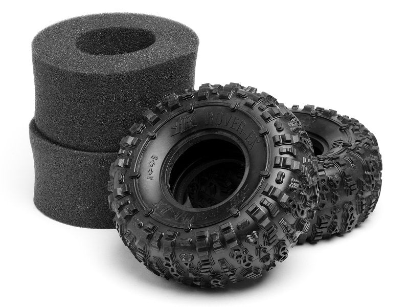 HPI Racing Rover-EX Tire Pink (2pcs) (ONLINE ORDER ONLY)