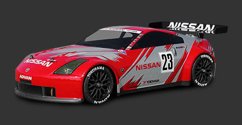 HPI Racing Nissan 350Z Nismo GT Body Clear 190mm WB255mm (ONLINE ORDER ONLY)