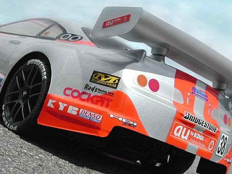 HPI Racing Toyota Supra GT Clear Body 200mm