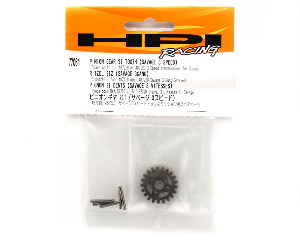 HPI Racing Pinion Gear 21 Tooth (ONLINE ORDER ONLY)