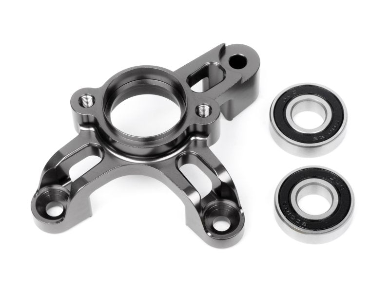 HPI Racing Heavy Duty Aluminum Pinion/ Clutch Mount (Gunmetal) 86715 (ONLINE ORDER ONLY)