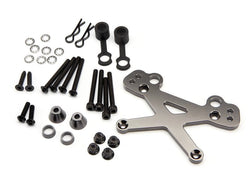 HPI Racing Heavy Duty Front Aluminium Shock Mount (7075/Gunmetal) 87549 (ONLINE ORDER ONLY)