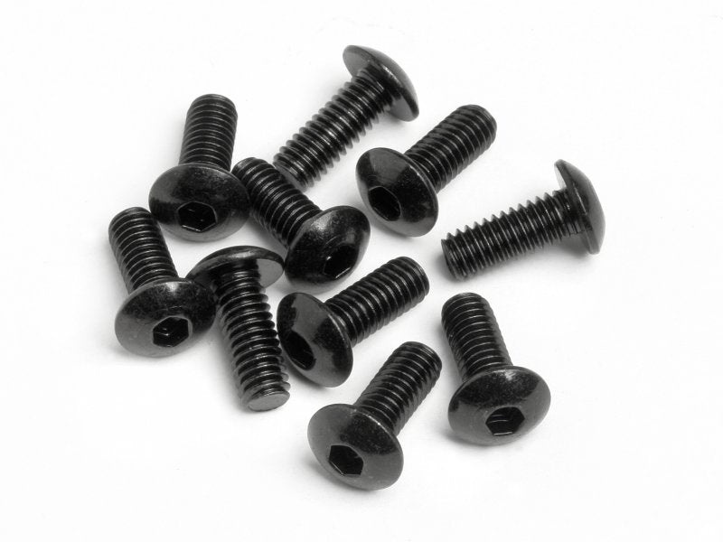 HPI Racing Button Head Screw M4X10mm Hex Socket (10pcs) (ONLINE ORDER ONLY)