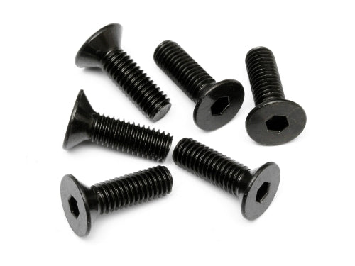 HPI Racing Flat Head Screw M5X16mm Hex Socket (6pcs) (ONLINE ORDER ONLY)