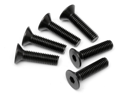 HPI Racing Flat Head Screw M5X20mm Hex Socket (6pcs) (ONLINE ORDER ONLY)