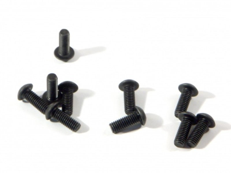 HPI Racing Button Head Screw M3X8mm Hex Socket (10pcs) (ONLINE ORDER ONLY)