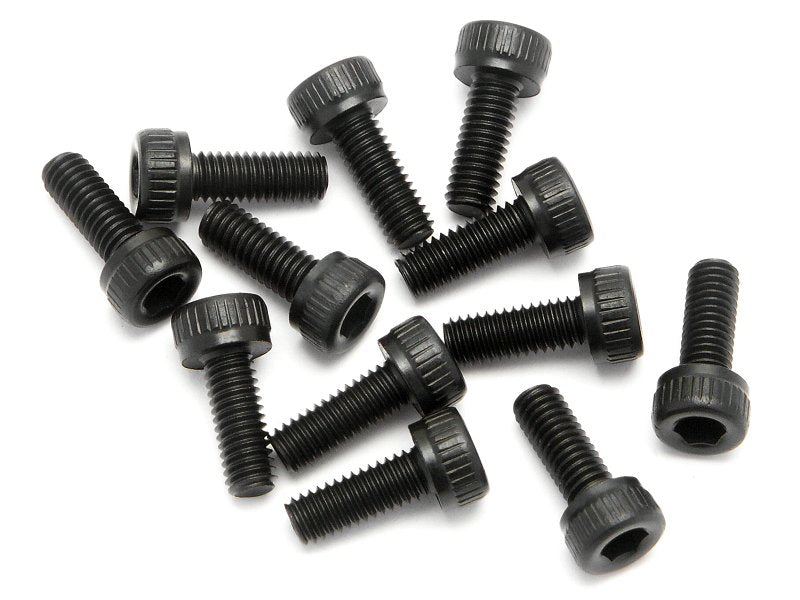 HPI Racing Cap Head Screw M3X8mm Hex Socket (12pcs) (ONLINE ORDER ONLY)