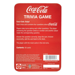 Coca-Cola Trivia Game with Collectible Tin (ONLINE ORDER ONLY)