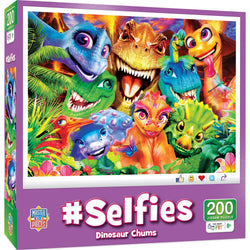 Selfies - Dinosaur Chums 200 Piece Jigsaw Puzzle (ONLINE ORDER ONLY)