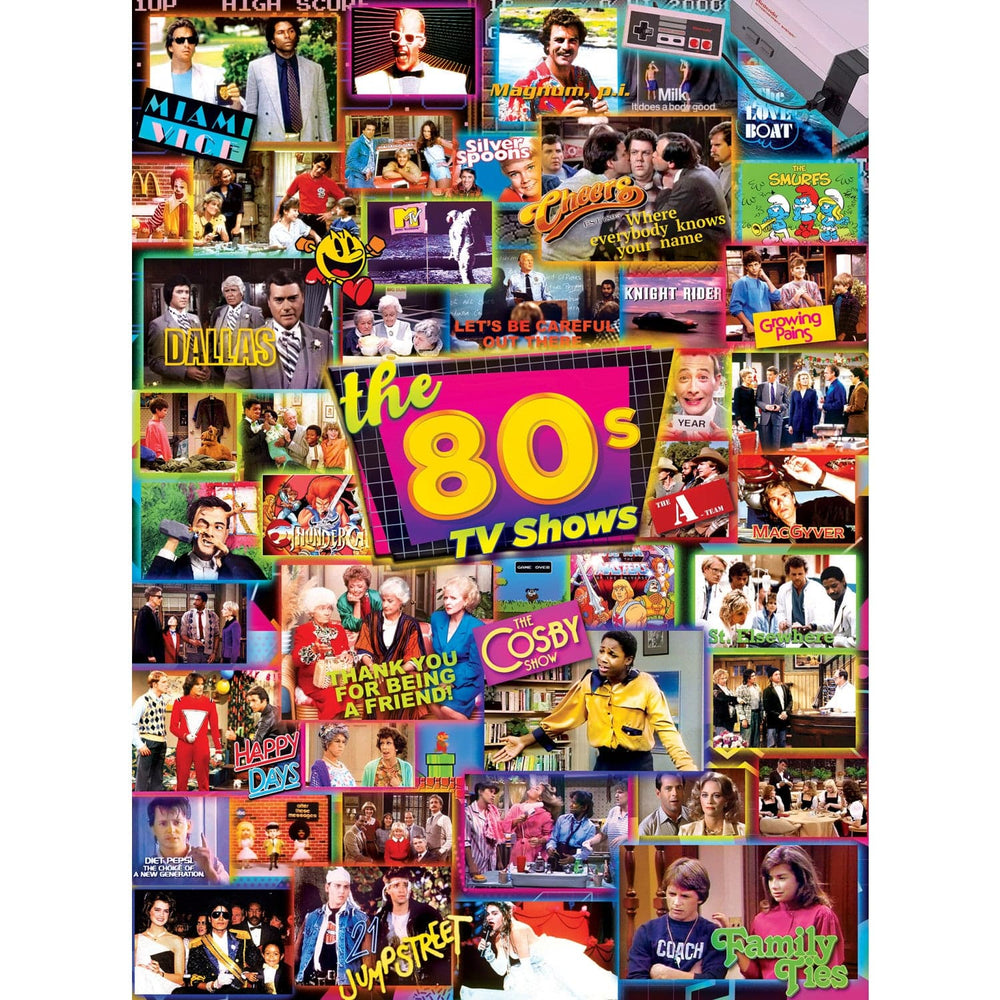Decades - The 80's 500 Piece Jigsaw Puzzles 3 Pack (ONLINE ORDER ONLY)
