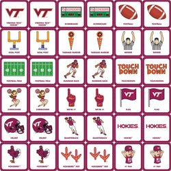 Virginia Tech Hokies Matching Game