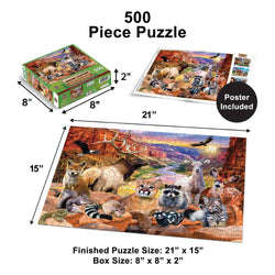 Grand Canyon National Park 500 Piece Jigsaw Puzzle