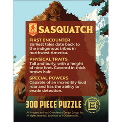 Sasquatch 300 Piece Jigsaw Puzzle (ONLINE ORDER ONLY)