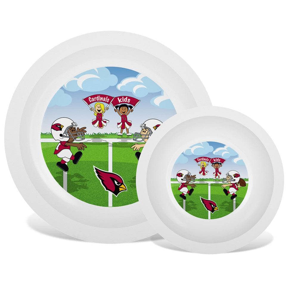 Arizona Cardinals - Baby Plate & Bowl Set (ONLINE ORDER ONLY)