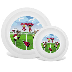 Arizona Cardinals - Baby Plate & Bowl Set (ONLINE ORDER ONLY)