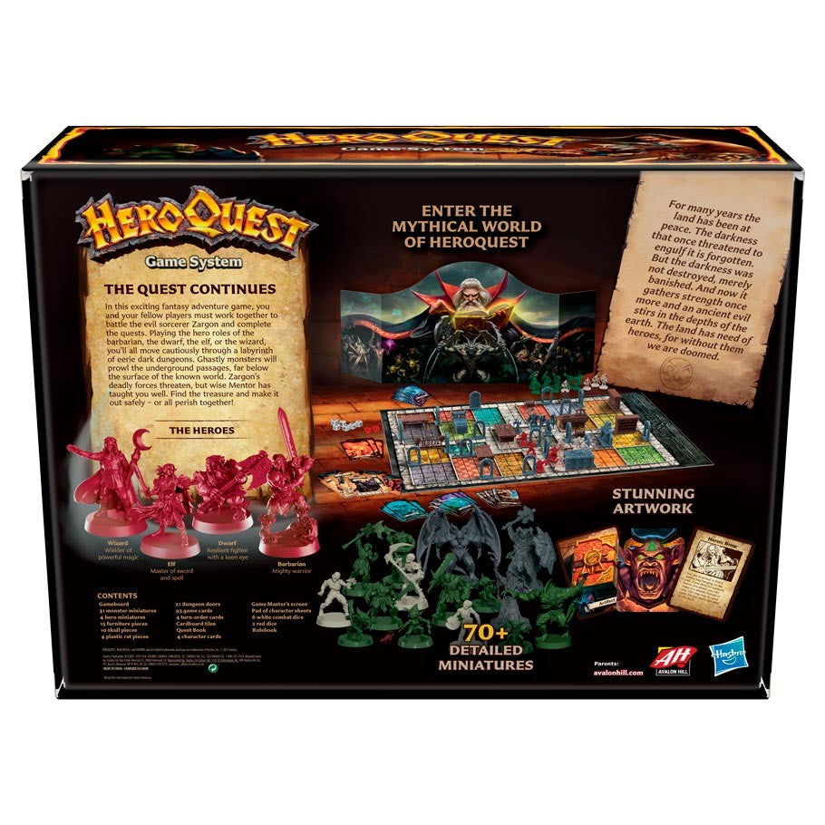 HeroQuest (ONLINE ORDER ONLY)