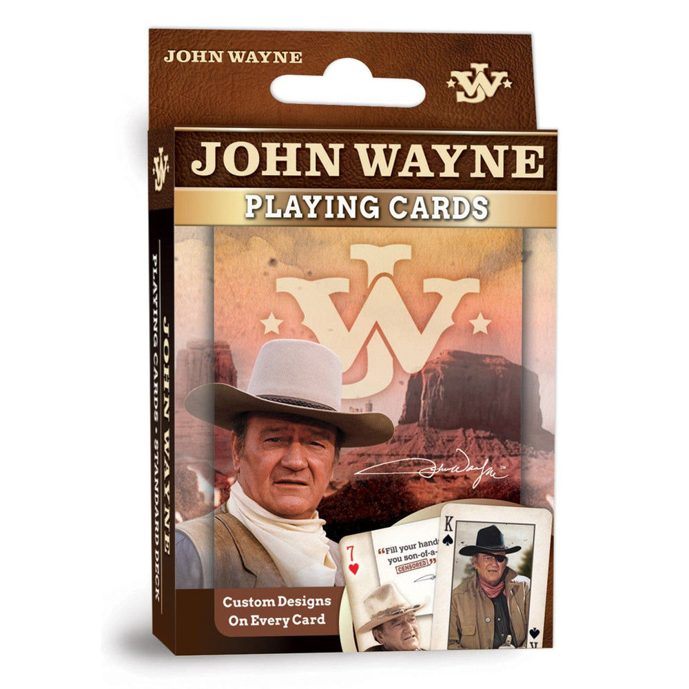 John Wayne Playing Cards - 54 Card Deck (ONLINE ORDER ONLY)
