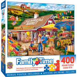 Family Time - Farm Fresh 400 Piece Jigsaw Puzzle (ONLINE ORDER ONLY)