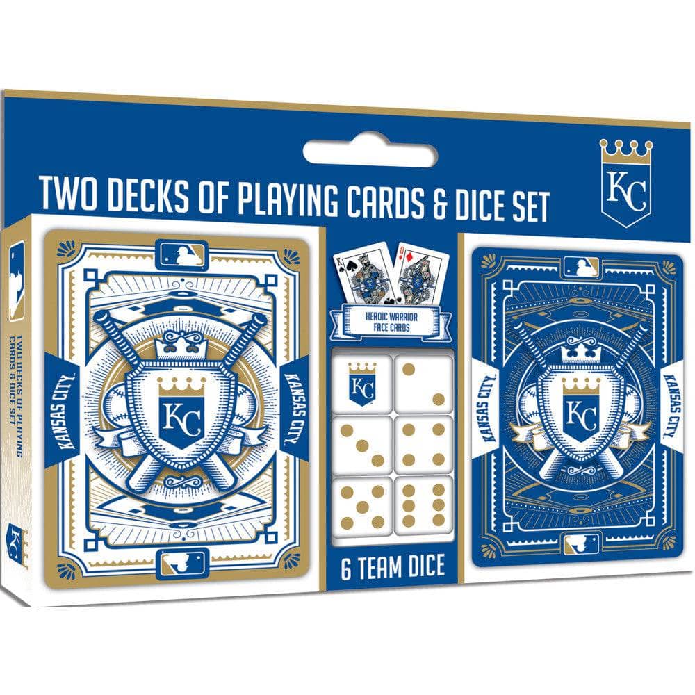 Kansas City Royals - 2-Pack Playing Cards & Dice Set (ONLINE ORDER ONLY)