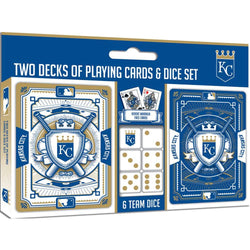Kansas City Royals - 2-Pack Playing Cards & Dice Set (ONLINE ORDER ONLY)