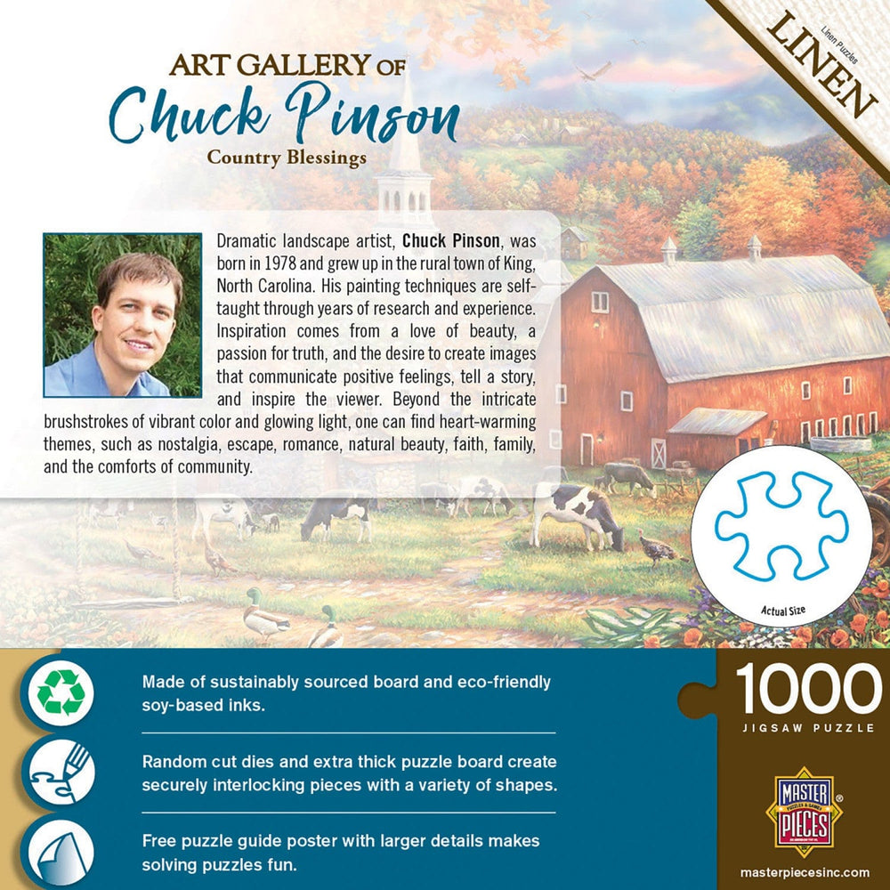 Art Gallery - Country Blessings 1000 Piece Jigsaw Puzzle (ONLINE ORDER ONLY)