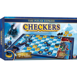 The Polar Express Checkers Board Game (ONLINE ORDER ONLY)