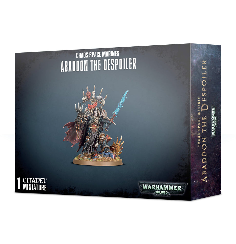 Warhammer 40k Chaos Space Marine Abaddon The Despoiler (ONLINE ORDER ONLY)
