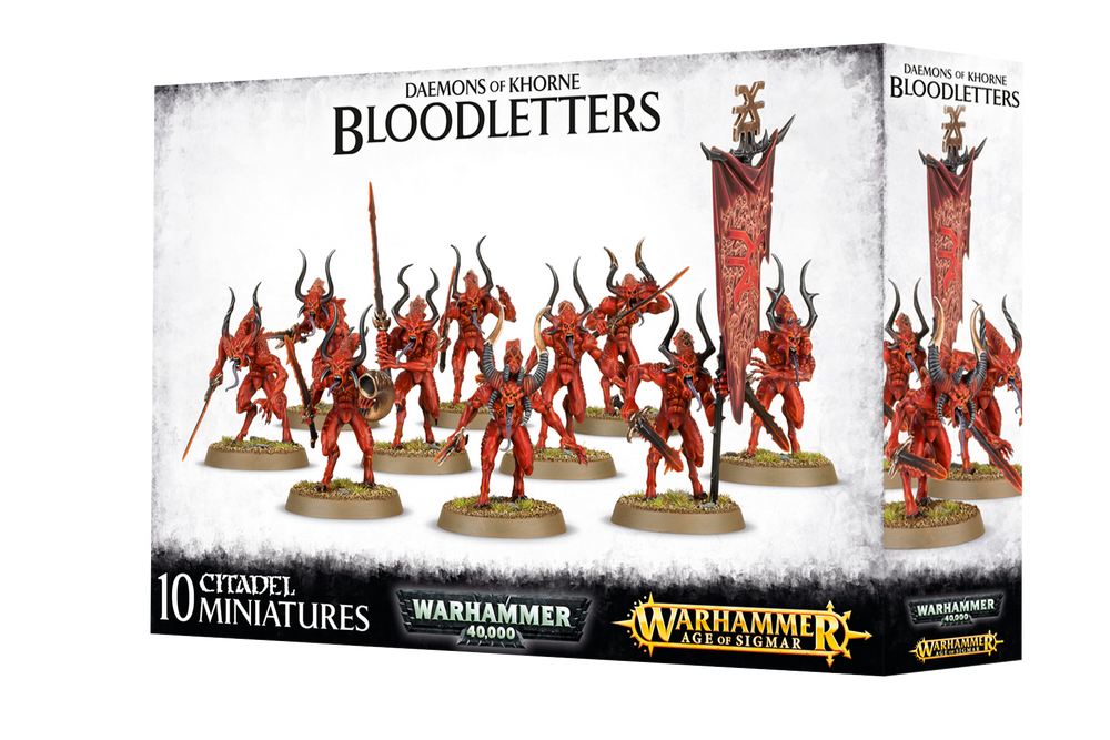 Warhammer 40k: Daemons of Khorne Bloodletters (ONLINE ORDER ONLY)