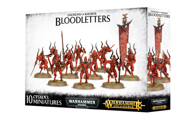 Warhammer 40k: Daemons of Khorne Bloodletters (ONLINE ORDER ONLY)